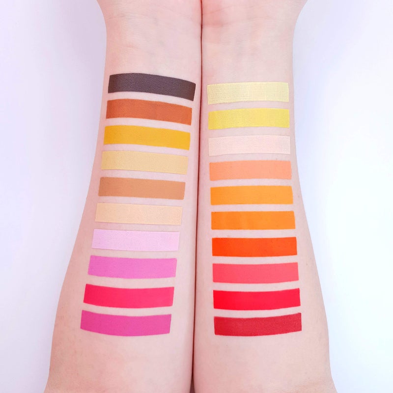 Moon Creations Pro Face & Body Paint Cake Pots Light Brown - Professional Water Based Face Paint Makeup for Adults, Kids - 1.26oz - Image 3